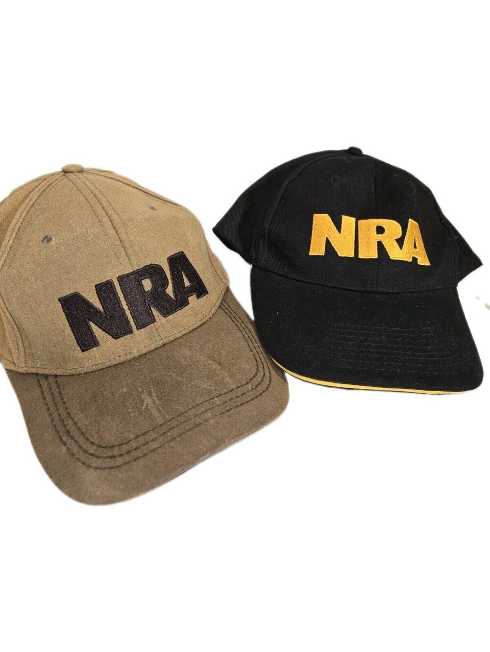 Bundle 2 X NRA Snapback Truckers Caps Adjustable Size
